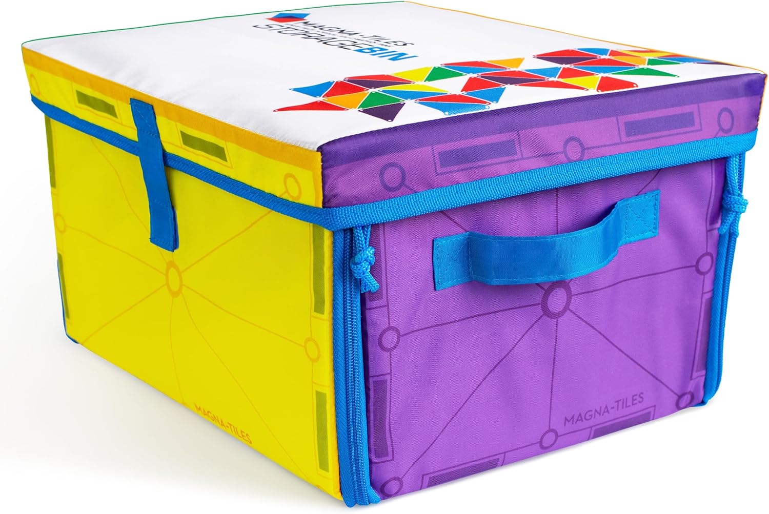 MAGNA-TILES Storage Bin & Interactive Play-Mat. The Original Magnetic Building Brand - Image 5